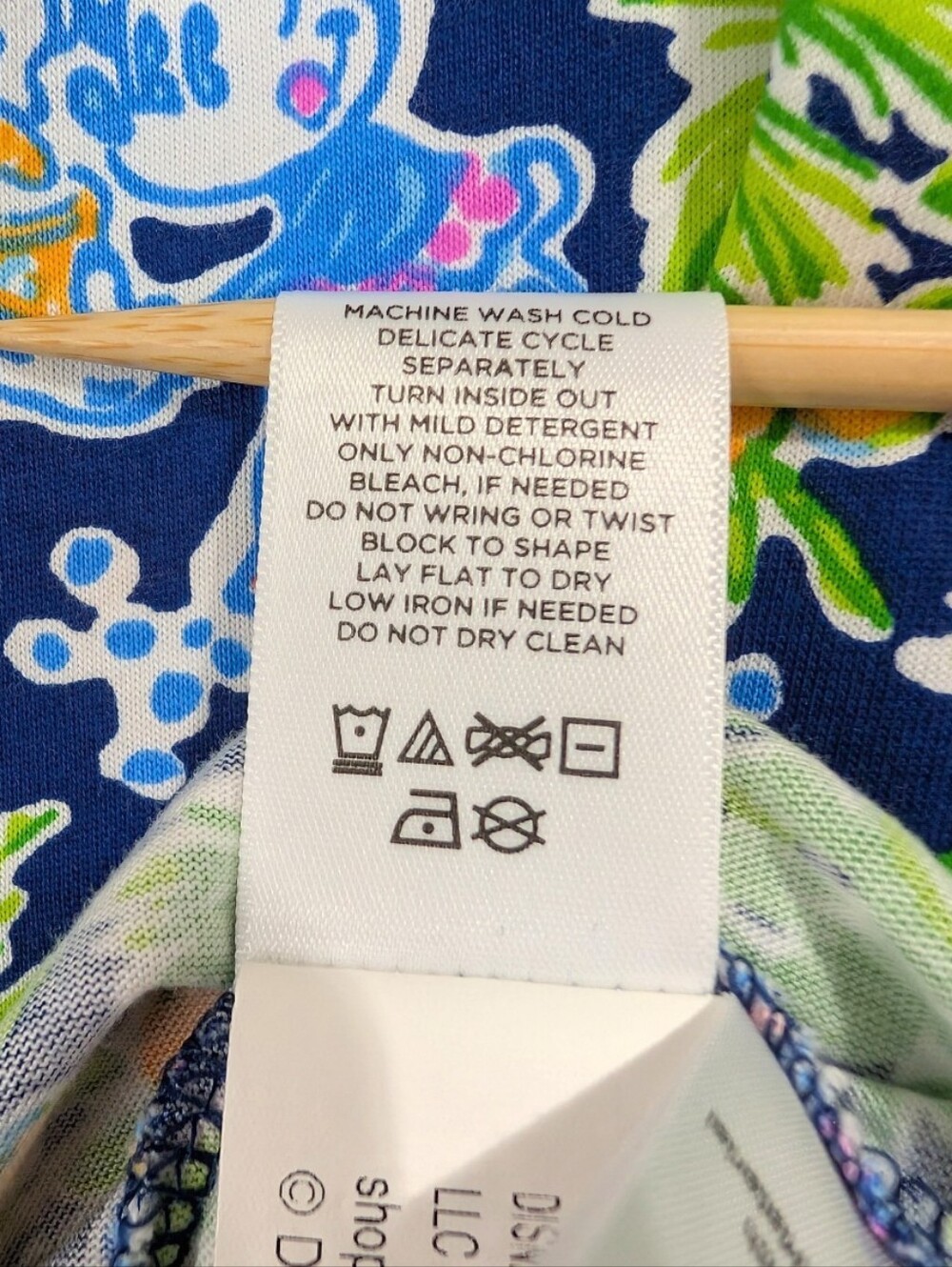 Lilly Pulitzer Disney Coastal Beach Whimsical Resort Vacation Playful Dress XL - Picture 13 of 13